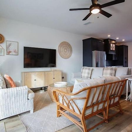 パナマシティービーチ Coral Reef - Brand New Build, Pet Friendly, Private Pool! Sleeps 9!ヴィラ エクステリア 写真